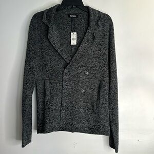 Express Cardigan Women’s Small Long Sleeve Whit Pocket
